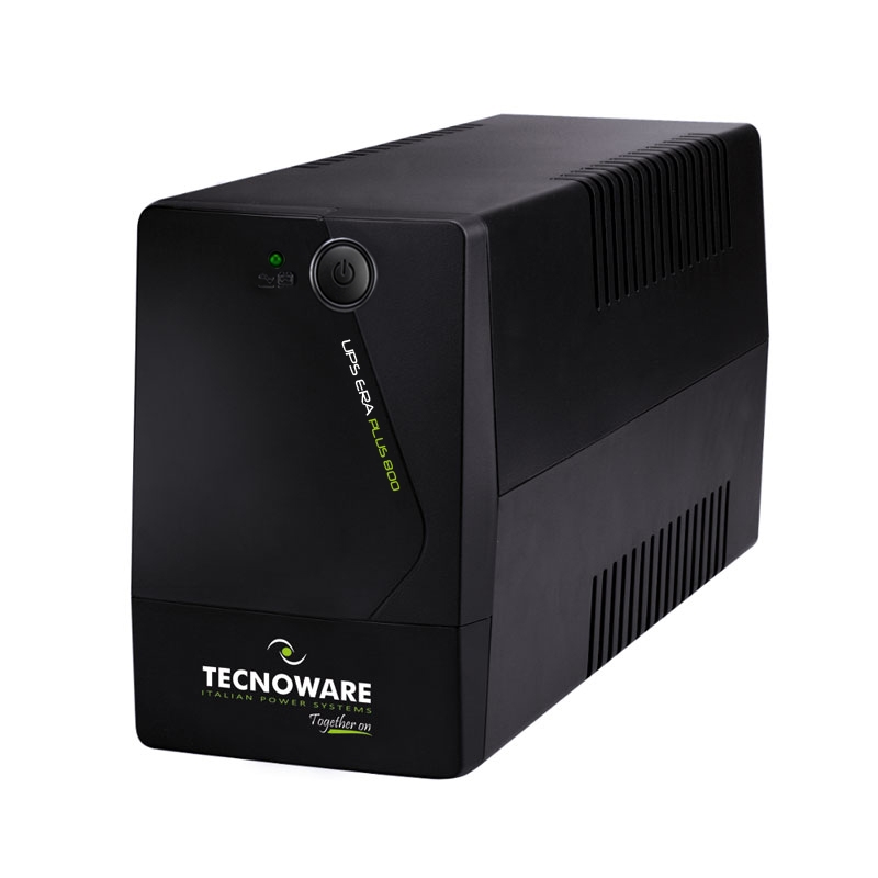 ERA-PLUS-0.800.jpg Tecnoware ERA Plus 800 Line-Interactive UPS 800 VA / 560 W, 2 Schuko, AVR - Image 1