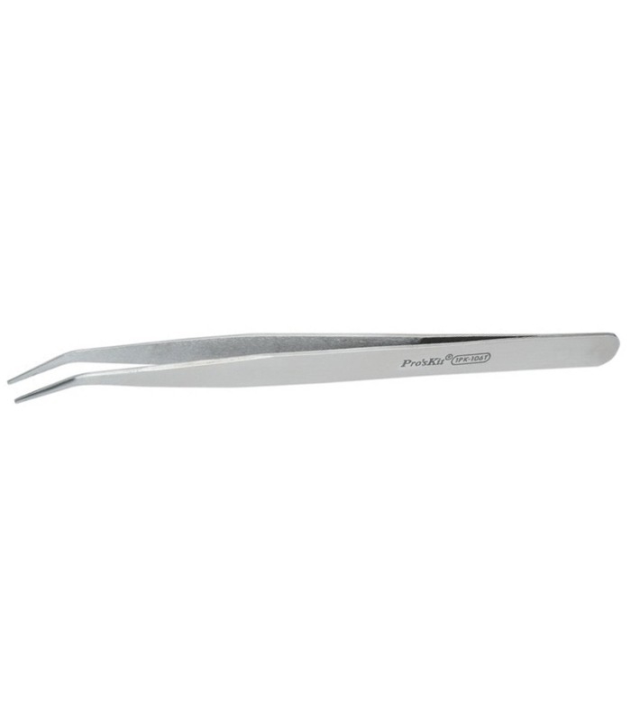 1PK106T.jpg Pro’sKit 1PK-106T Magnetic Curved Tweezers, 175 mm - Image 1
