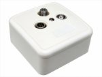 Philex 27965U Screened FM / UHF / Satellite Wall Plate - Image 2