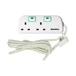 Matestar MTS-125M 2-Socket Extension Lead, 3 m, 13A - Image 2