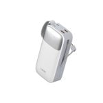 LDNIO PQ30 Power Bank, 30000 mAh, 20 W, USB-C and Lightning Cables, White