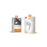 LDNIO PQ30 Power Bank, 30000 mAh, 20 W, USB-C and Lightning Cables, White - Image 2