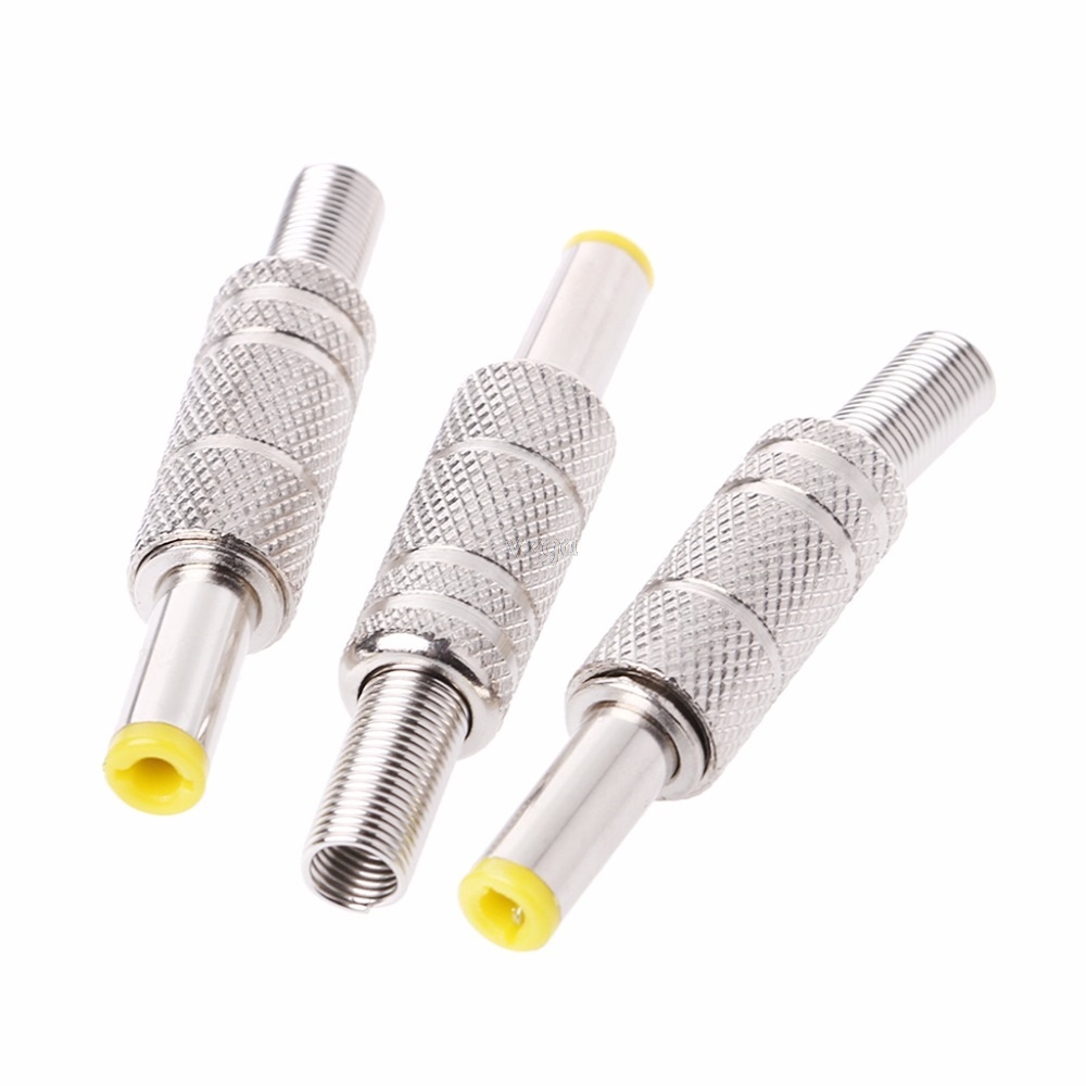 XS-P001.jpg XS-P001 DC Power Plug, 5.5 x 2.1 mm, Metal - Image 1